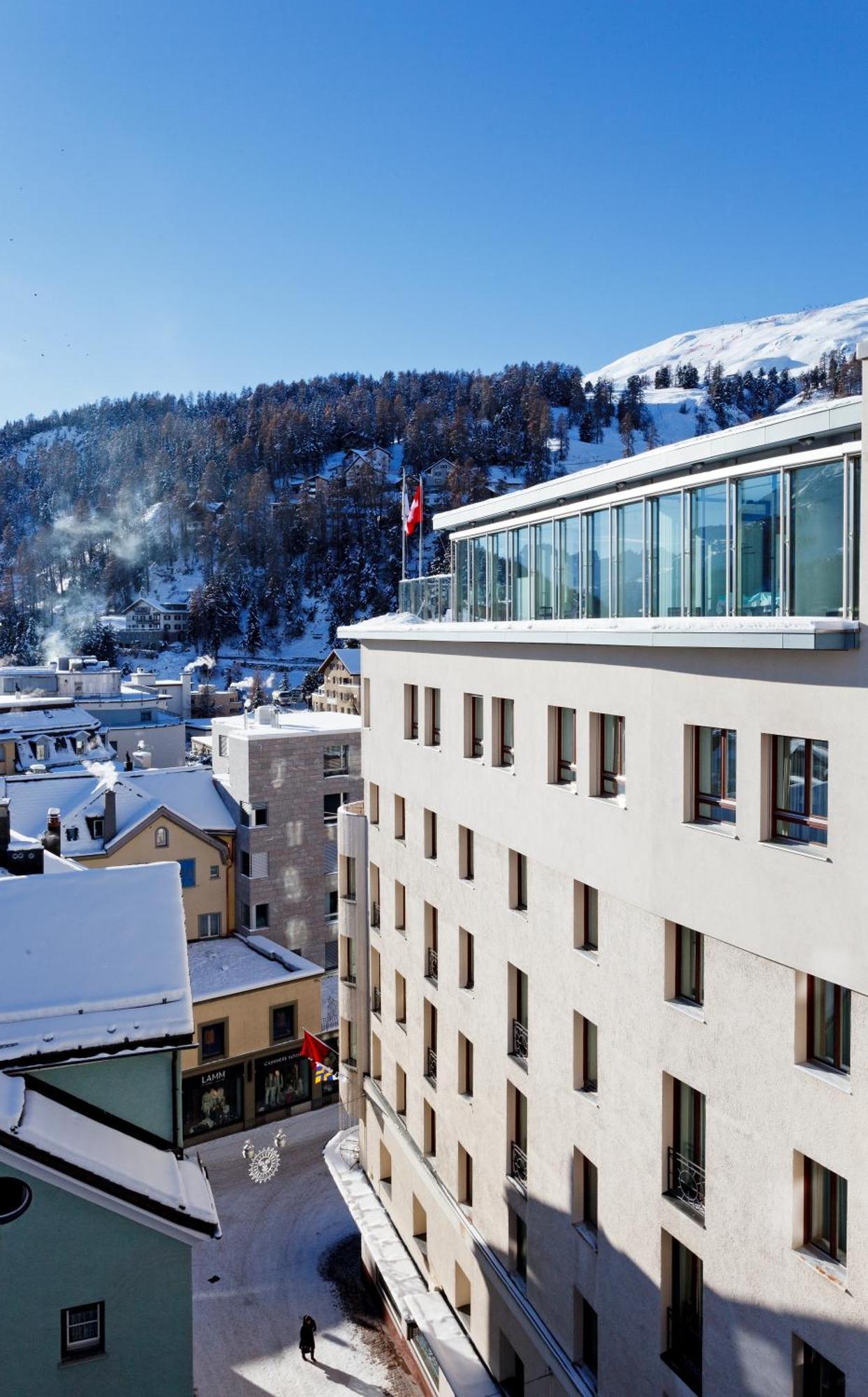 Art Boutique Hotel Monopol St. Moritz Exteriör bild