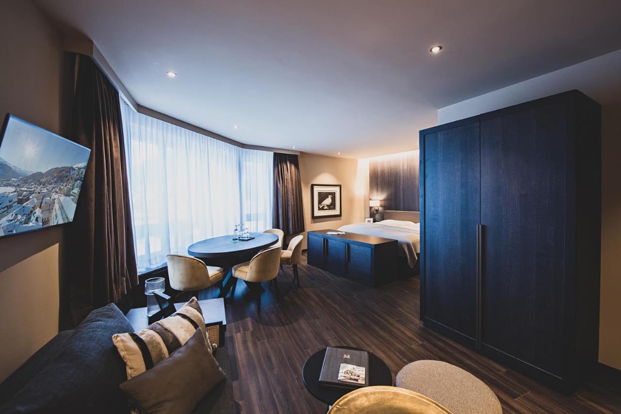 Art Boutique Hotel Monopol St. Moritz Exteriör bild